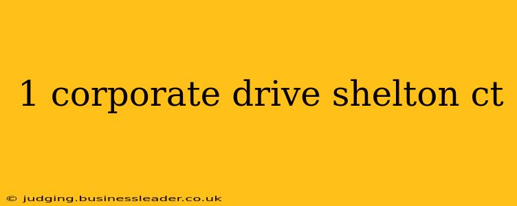 1 corporate drive shelton ct