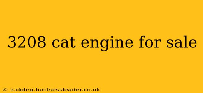 3208 cat engine for sale