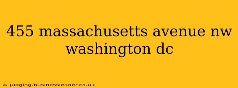 455 massachusetts avenue nw washington dc