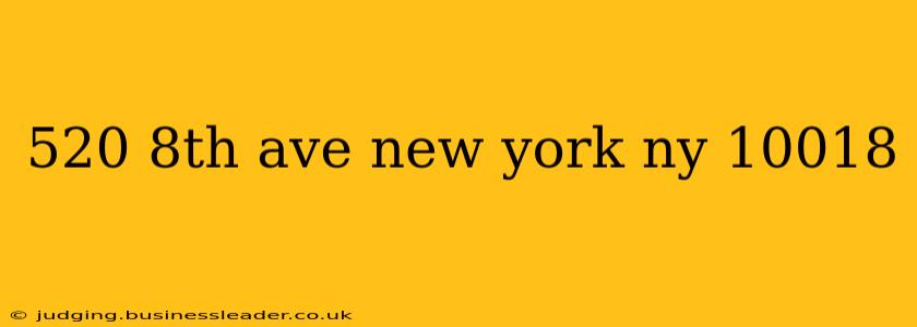 520 8th ave new york ny 10018