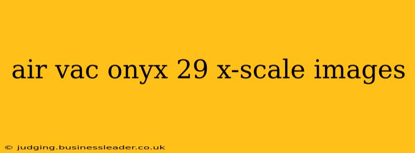 air vac onyx 29 x-scale images