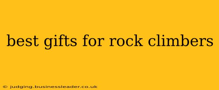 best gifts for rock climbers