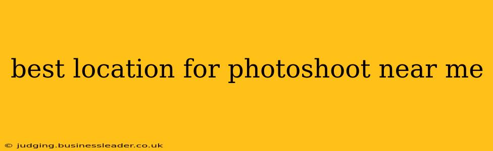 best location for photoshoot near me