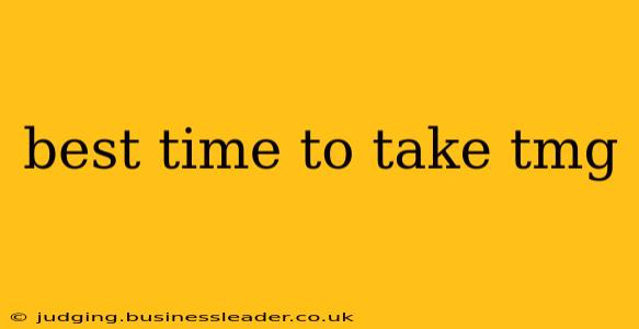best time to take tmg