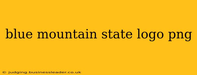 blue mountain state logo png