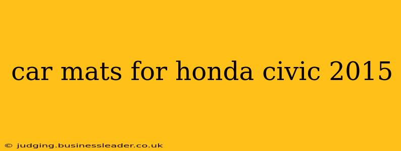 car mats for honda civic 2015