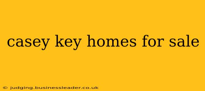 casey key homes for sale