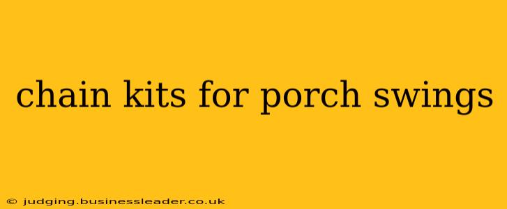 chain kits for porch swings