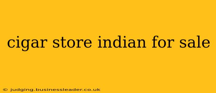 cigar store indian for sale