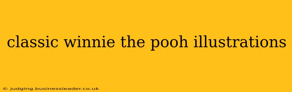 classic winnie the pooh illustrations