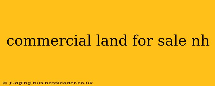 commercial land for sale nh