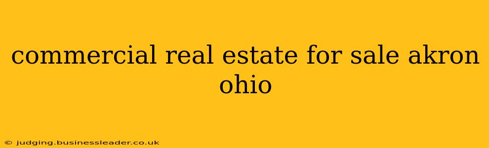commercial real estate for sale akron ohio