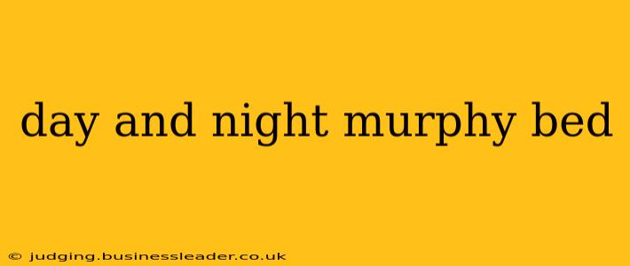 day and night murphy bed