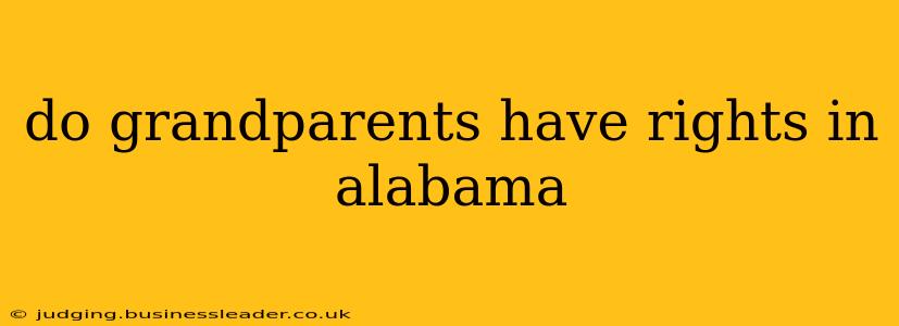 do grandparents have rights in alabama
