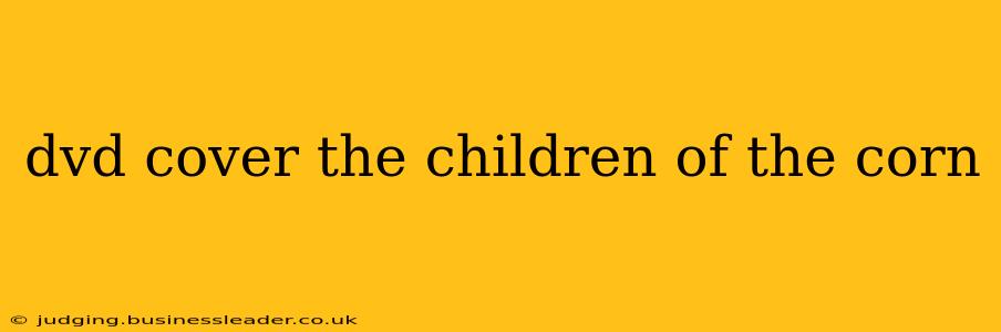 dvd cover the children of the corn
