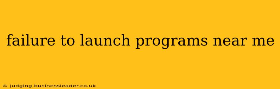 failure to launch programs near me