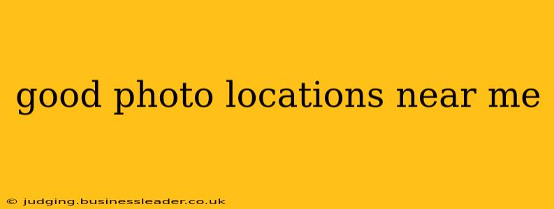 good photo locations near me