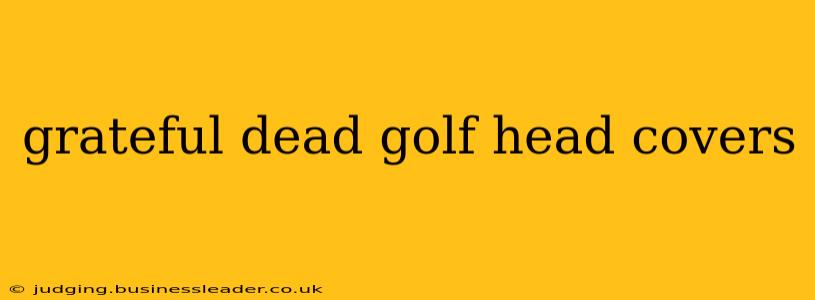grateful dead golf head covers