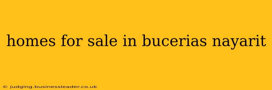 homes for sale in bucerias nayarit