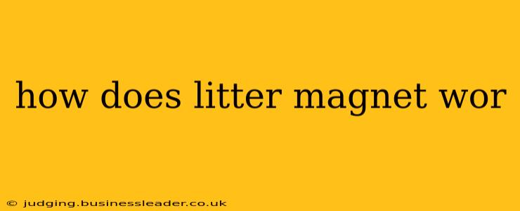 how does litter magnet wor