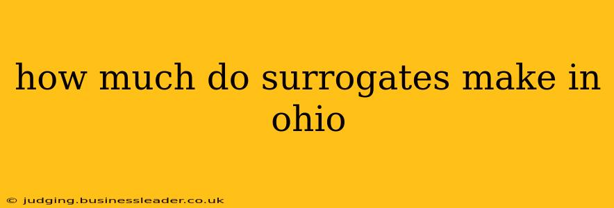 how much do surrogates make in ohio