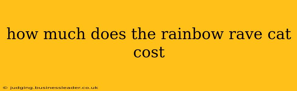how much does the rainbow rave cat cost