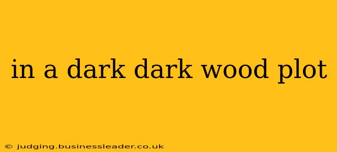 in a dark dark wood plot