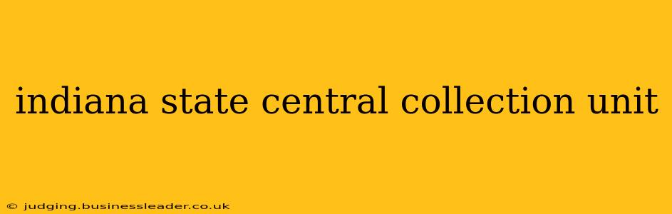 indiana state central collection unit