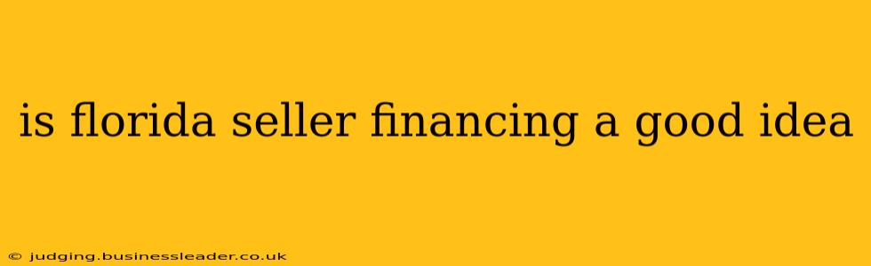 is florida seller financing a good idea