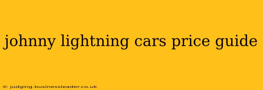 johnny lightning cars price guide