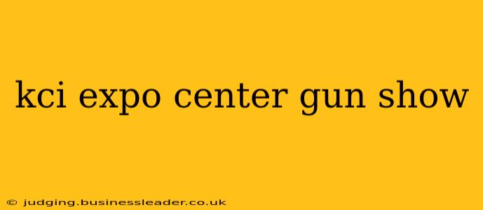 kci expo center gun show