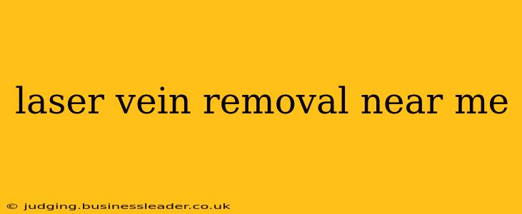 laser vein removal near me