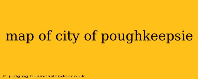 map of city of poughkeepsie