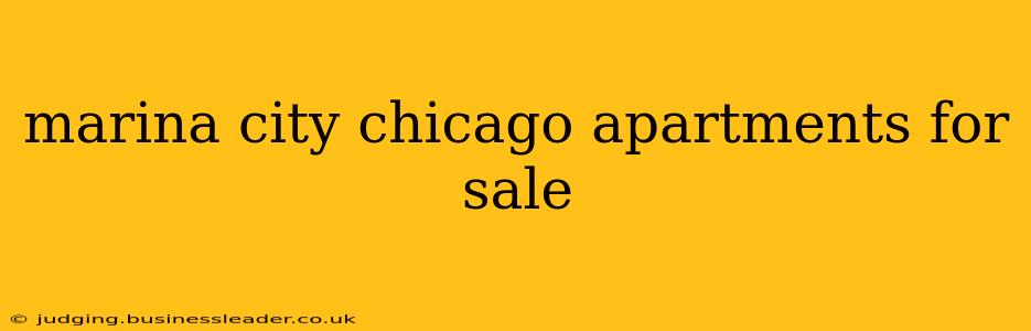 marina city chicago apartments for sale