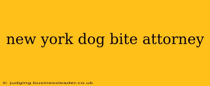 new york dog bite attorney