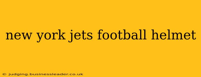 new york jets football helmet