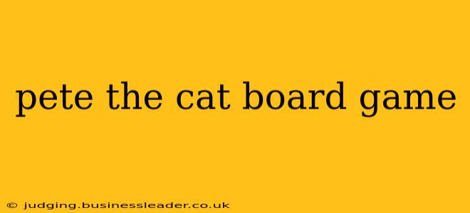 pete the cat board game