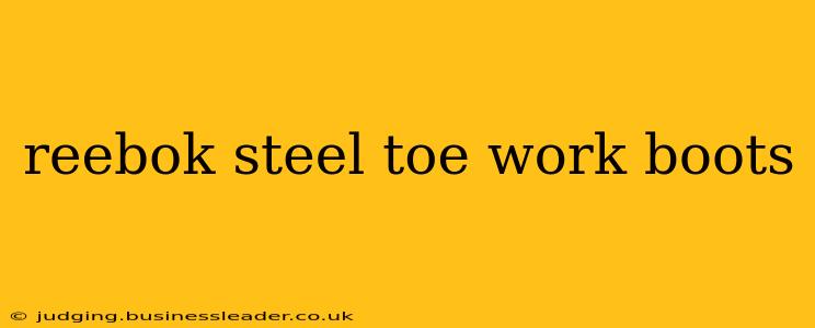 reebok steel toe work boots