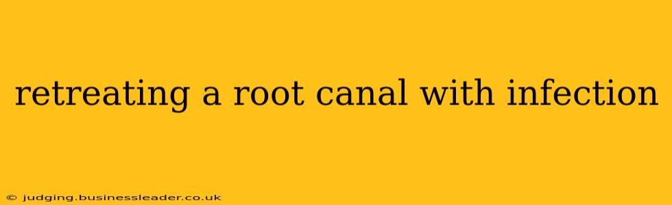 retreating a root canal with infection