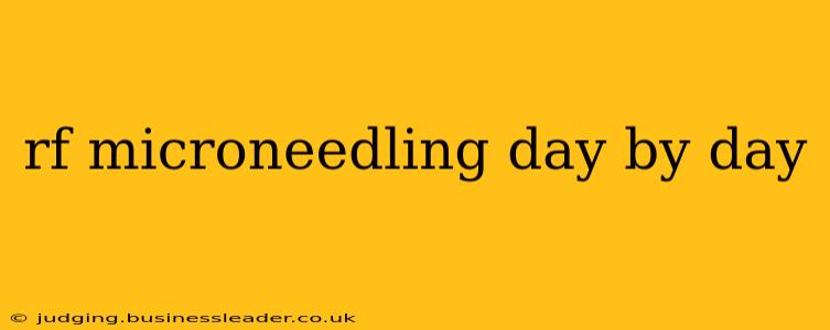 rf microneedling day by day