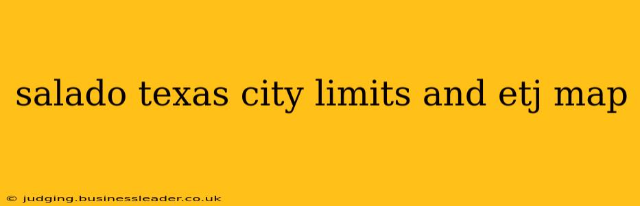 salado texas city limits and etj map