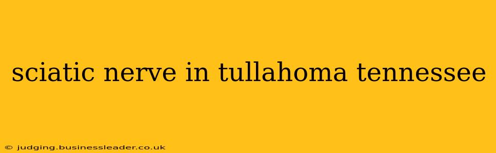 sciatic nerve in tullahoma tennessee