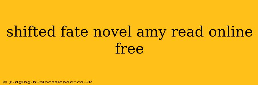 shifted fate novel amy read online free