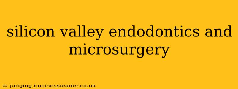 silicon valley endodontics and microsurgery