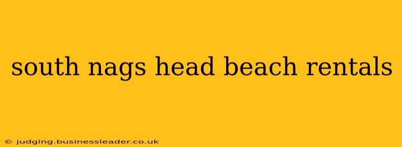south nags head beach rentals