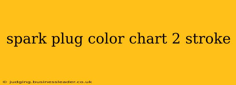 spark plug color chart 2 stroke