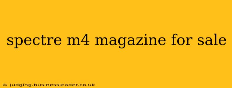 spectre m4 magazine for sale