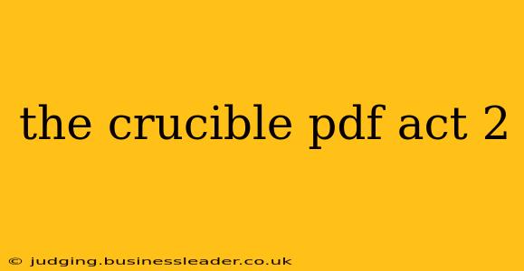 the crucible pdf act 2