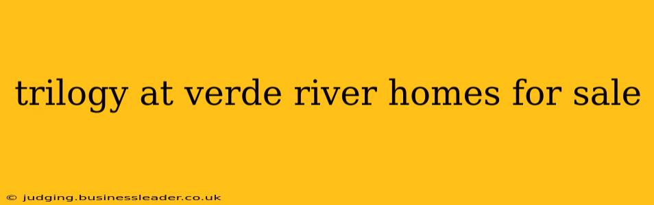 trilogy at verde river homes for sale