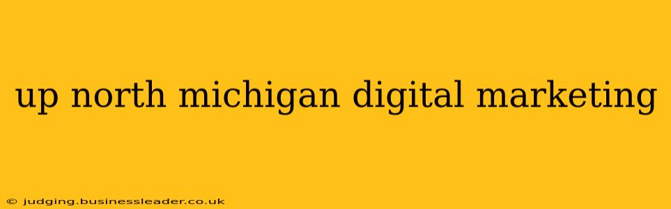 up north michigan digital marketing